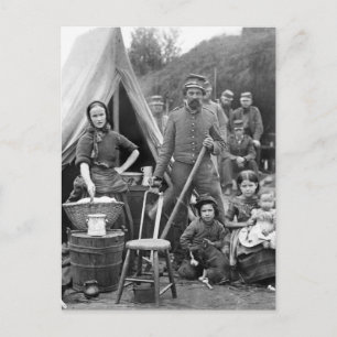 Road Trip burgeroorlog, 1861 Briefkaart