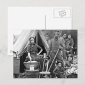 Road Trip burgeroorlog, 1861 Briefkaart (Voorkant / Achterkant)