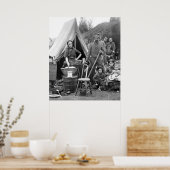 Road Trip burgeroorlog, 1861 Poster (Keuken)