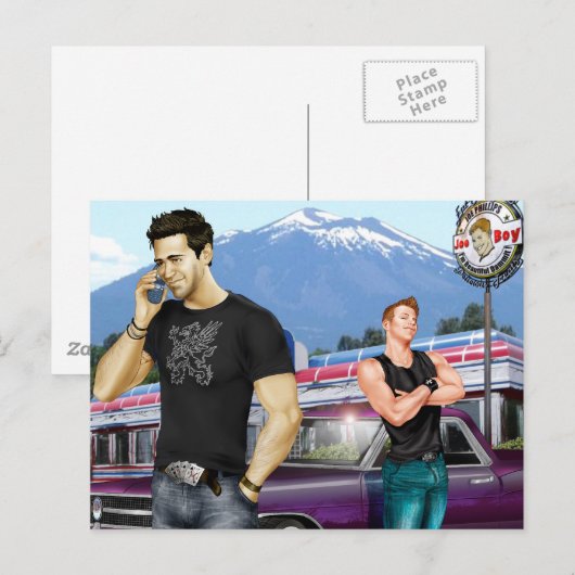 Road Trip by Joe Phillips Briefkaart (Voorkant / Achterkant)