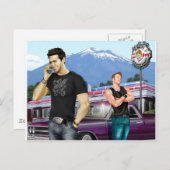 Road Trip by Joe Phillips Briefkaart (Voorkant / Achterkant)