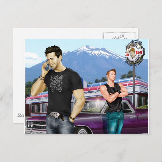 Road Trip by Joe Phillips Briefkaart (Voorkant / Achterkant)