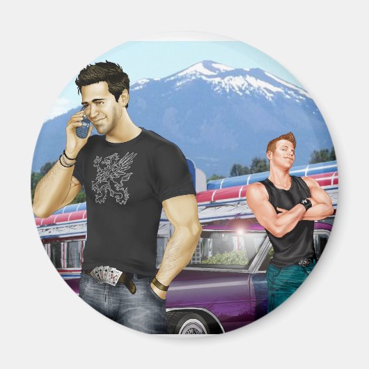 Road Trip by Joe Phillips Magneet (Voorkant)