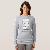 ROAD TRIP Campervan vanlife RV Trailer CUSTOMIZE T-shirt (Voorkant volledig)