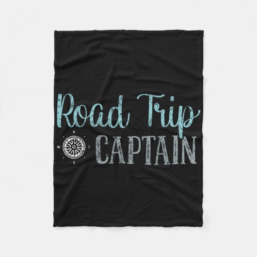 Road Trip Captain Road Trip Fleece Deken (Voorkant)
