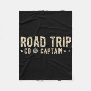 Road Trip Co Captain Road Trip 3 Fleece Deken