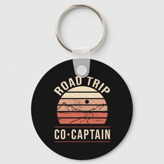 Road Trip Co Captain Road Trip Sleutelhanger (Voorkant)
