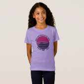 Road Trip Crew Sunset Mountains op maat T-shirt (Voorkant volledig)