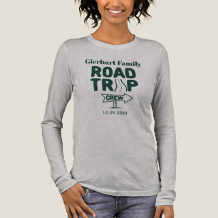 Road Trip Familie Crew Zomervakantie Matching Tri-Blend Shirt