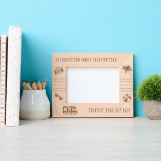 Road Trip Familie Vakantie Gepersonaliseerde Reize Gegraveerde Lijstjes