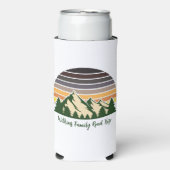  road trip groene bos Natuur Seltzer Blikjeskoeler (Seltzer Voorkant)