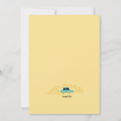 Road Trip naar College Uitnodiging (Achterkant)