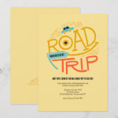 Road Trip naar College Uitnodiging (Voorkant / Achterkant)