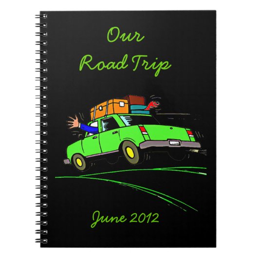 Road Trip Planner Journal-Notitieboek Notitieboek (Voorkant)