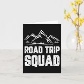 Road Trip Squad Camping Vakantie Reis Geschenk Chr Kaart (Gele Bloem)