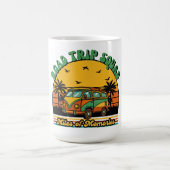 Road Trip Squad Coffee Mug | Retro 70s Travel Cup Koffiemok (Center)