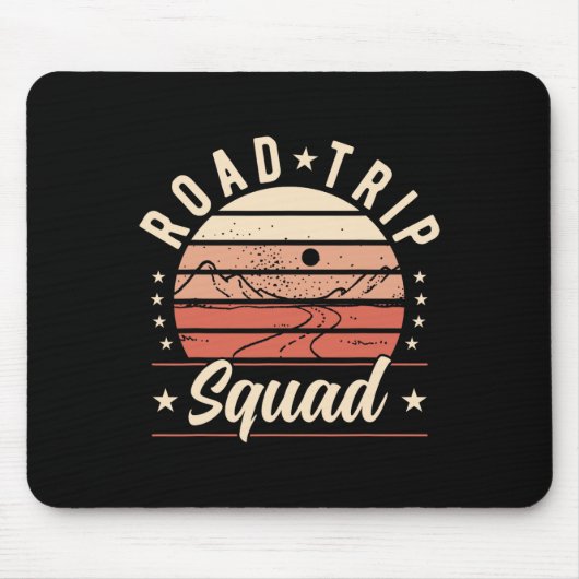 Road Trip Squad Road Trip Muismat (Voorkant)