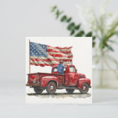 Road Trip to Glory:  glorie Feestdagenkaart (Staand voorkant)