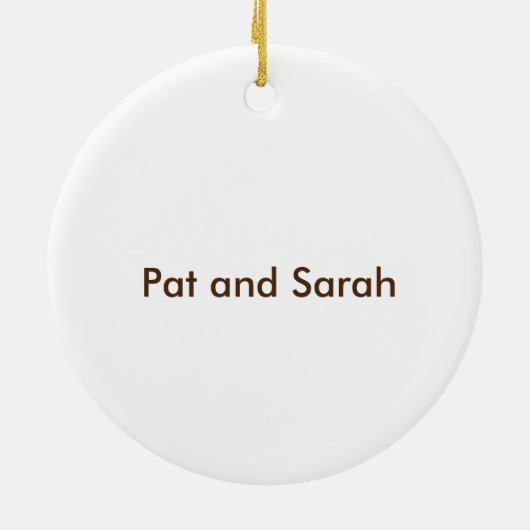 Road Trip USA Ornament (Achterkant)