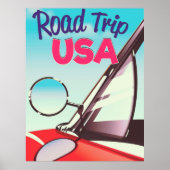 Road Trip USA Poster (Voorkant)