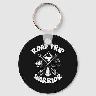 Road Trip Warrior Family Shirt voor familie vakant Sleutelhanger
