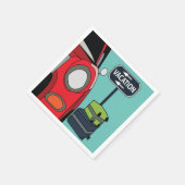 Road Trip Zomer Vakantie Party Servet (Hoek)