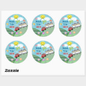 Road Trip Zomer Vakantie Stickers (Vel)