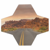 Road trip zonsondergang voetbal (Enkel)