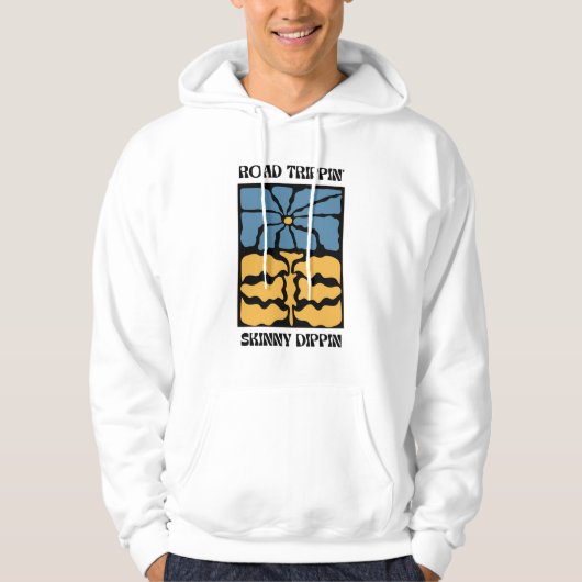 Road Trippin Cool Retro  Road Trip Jumper, Hoodie (Voorkant)