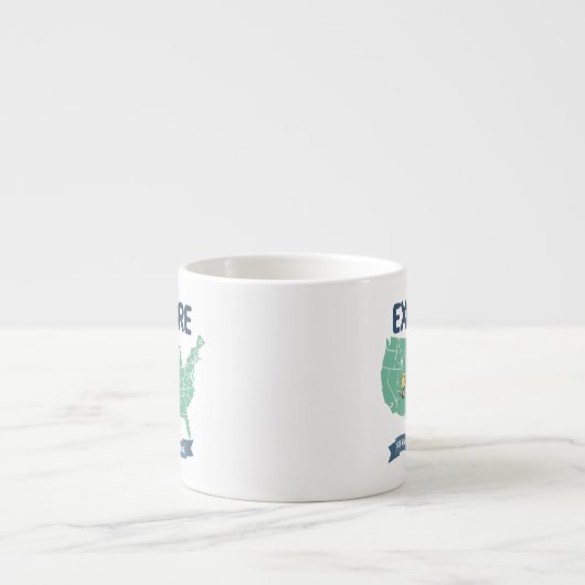 road trippin | Peanuts Explore Espresso Kop (Voorkant)