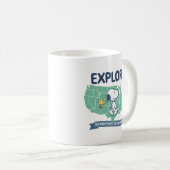 road trippin | Peanuts Explore Koffiemok (Voorkant rechts)