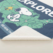 road trippin | Peanuts Explore Sherpa Deken (3/4)