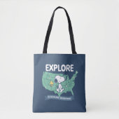 road trippin | Peanuts Explore Tote Bag (Voorkant)