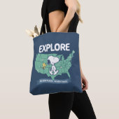 road trippin | Peanuts Explore Tote Bag (Dichtbij)