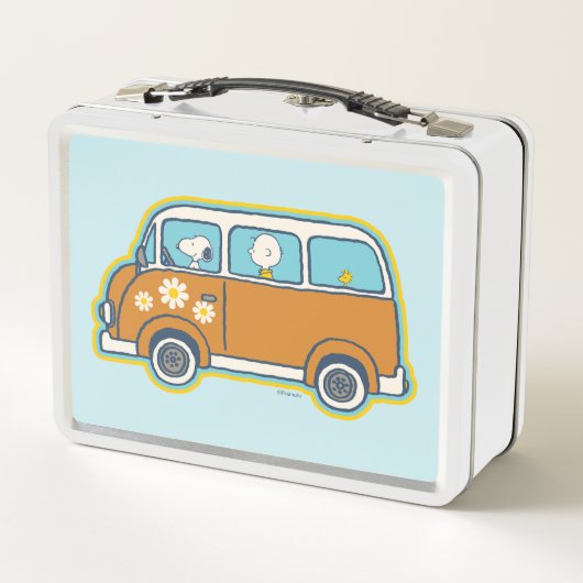 road trippin | Peanuts Road Trip Van (Achterkant)