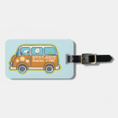 road trippin | Peanuts Road Trip Van Bagagelabel (Voorkant horizontaal)