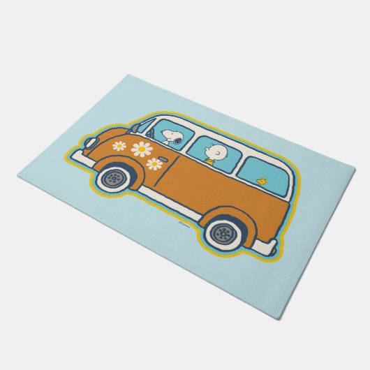 road trippin | Peanuts Road Trip Van Deurmat (Schuin)