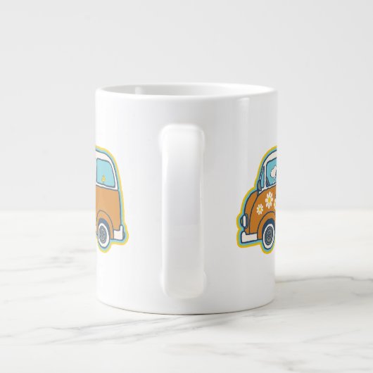 road trippin | Peanuts Road Trip Van Grote Koffiekop (Achterkant)