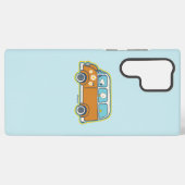 road trippin | Peanuts Road Trip Van Samsung Galaxy Hoesje (Achterkant horizontaal)