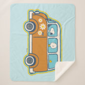 road trippin | Peanuts Road Trip Van Sherpa Deken (Voorkant)