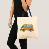 road trippin | Peanuts Road Trip Van Tote Bag (Voorkant (product))