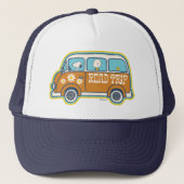 road trippin | Peanuts Road Trip Van Trucker Pet (Voorkant)