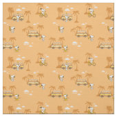 Road Trippin | Peanuts Snoopy Beach Pattern Stof (Swatch)