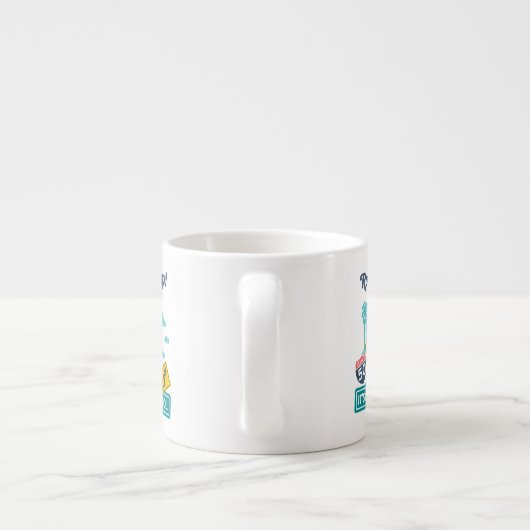 road trippin | Pinda's het is cool om te carpoolen Espresso Kop (Achterkant)