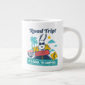 road trippin | Pinda's het is cool om te carpoolen Grote Koffiekop (Rechts)