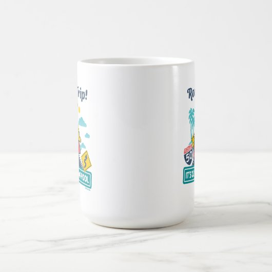 road trippin | Pinda's het is cool om te carpoolen Koffiemok (Center)