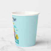 road trippin | Pinda's het is cool om te carpoolen Papieren Bekers (Links)