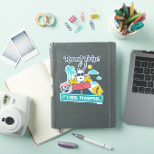 road trippin | Pinda's het is cool om te carpoolen Sticker (iPad Cover)
