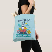 road trippin | Pinda's het is cool om te carpoolen Tote Bag (Dichtbij)