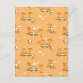 road trippin | Pinda's Snoopy strandpatroon Briefkaart (Voorkant)